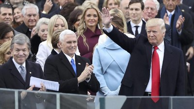 Foto-foto Pelantikan Donald Trump