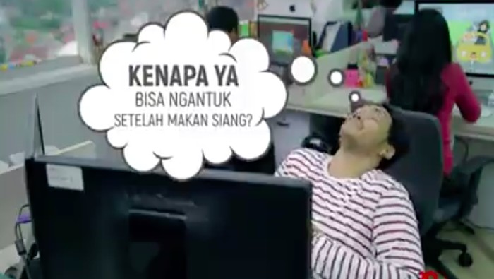 Video: Ini Sebabnya Kantuk Selalu Datang Ketika Perut Kenyang