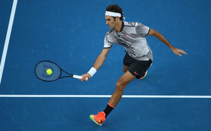 Kalahkan Nishikori dalam Lima Set, Federer Pijak Perempatfinal