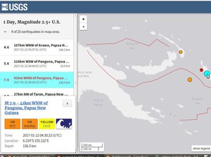 Gempa 7,9 SR di Papua Nugini Tak Berpotensi Tsunami di Indonesia