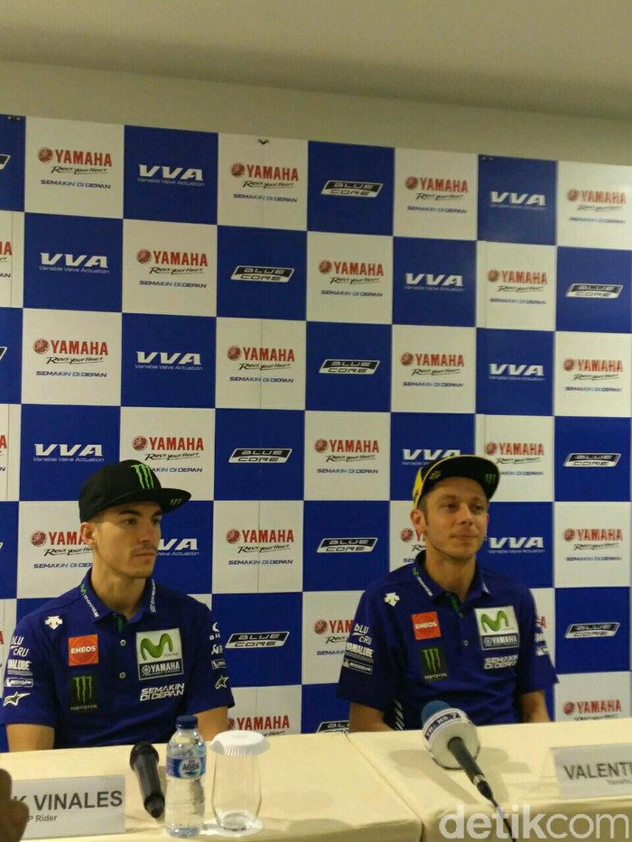 Di Jakarta, Rossi dan Vinales Ungkap Target Mereka