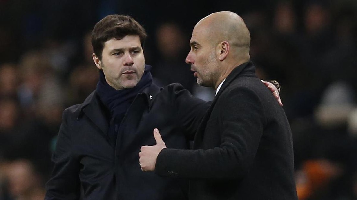 PSG Vs Man City akan menyajikan duel adu taktik Mauricio Pochettino dengan Pep Guardiola (Foto: Reuters / Andrew Yates)