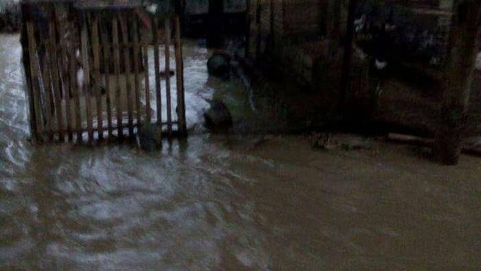 Banjir di Kabupaten Kuningan, Hewan Ternak Terbawa Arus Sungai