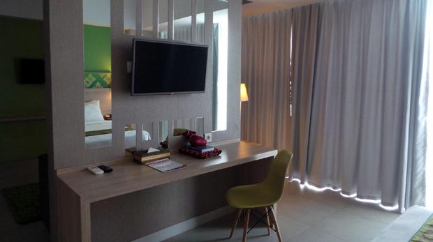  Kamar Pesonna Hotel Pekanbaru dilengkapi alat-alat salat (Wahyu/detikTravel)