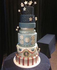 Cake Inagurasi Donald Trump Ternyata Meniru Persis Cake Obama