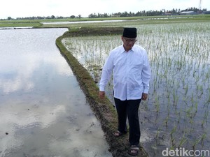 Cagub Banten Wahidin Janji Bangun Tanggul di Kabupaten Tangerang