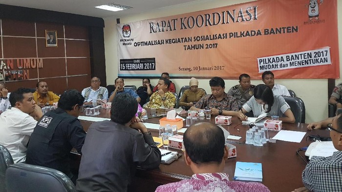 Debat Kedua Pilkada Banten Dilaksanakan Pada 29 Januari 2017