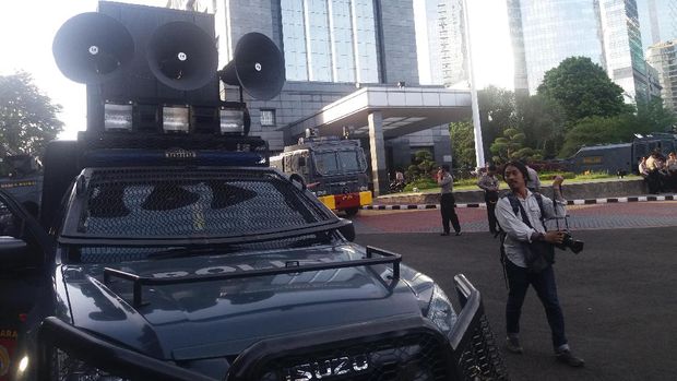Arus lalu lintas masih terpantau lancar menjelang demo FPI.