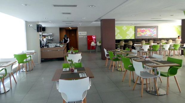 Pesonna Cafe yang ada di lantai 1 hotel (Wahyu/detikTravel)