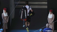Murray tersingkir di babak ketiga, menyusul unggulan kedua Novak Djokovic yang sudah lebih dulu angkat koper. REUTERS/Jason Reed.
