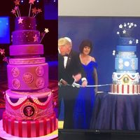 Cake Inagurasi Donald Trump Ternyata Meniru Persis Cake Obama