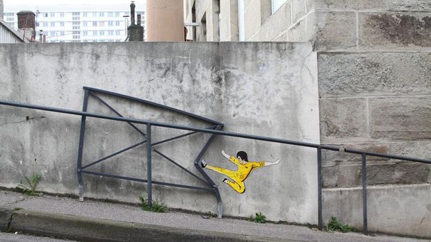 5 <i>Street Artist</i> Mancanegara yang Karyanya Mencengangkan!