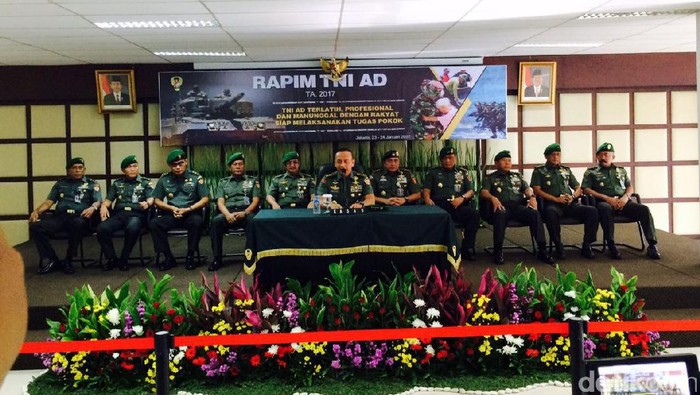 TNI AD Gelar Rapim, Bahas Pangkalan hingga Penambahan Personel
