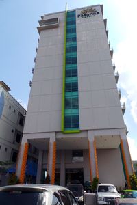  Penampakan Pesonna Hotel Pekanbaru dari luar (Wahyu/detikTravel)