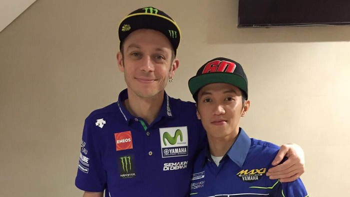 Pebalap Indonesia Ini Dapat Wejangan dari Rossi