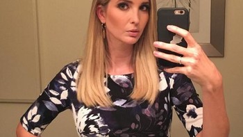 Kecantikan Ivanka yang terekam dari iPhone kepunyaannya. Foto: Instagram
