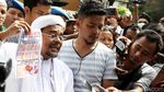 Diperiksa 4 Jam, Habib Rizieq Dicecar 23 Pertanyaan