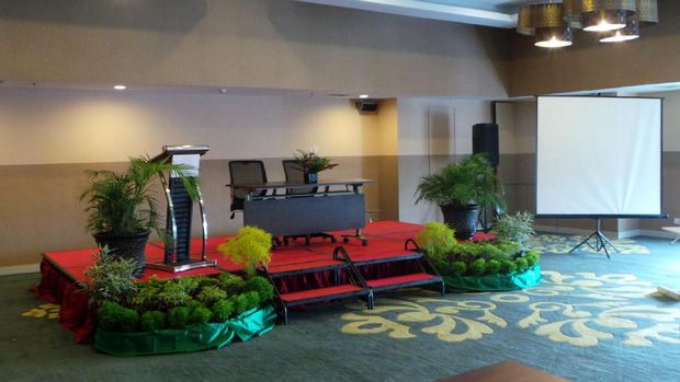 Penampakan Ballroom Hotel di lantai 12 (Wahyu/detikTravel)