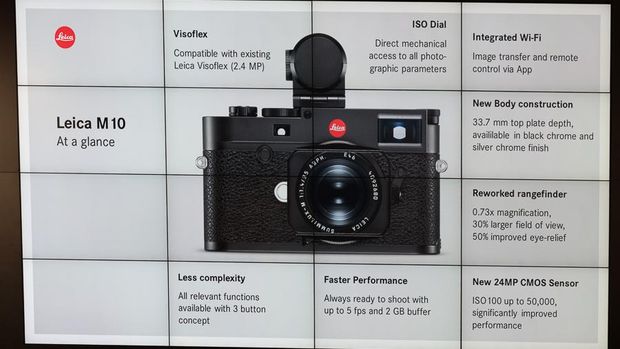 Kamera Leica M10 Sodorkan Desain Paling Seksi