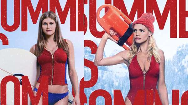 Para Wanita Seksi di Poster Film Baywatch Para Wanita Seksi di Poster Film Baywatch