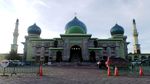 Potret Kemegahan Masjid Kebanggaan Warga Pekanbaru