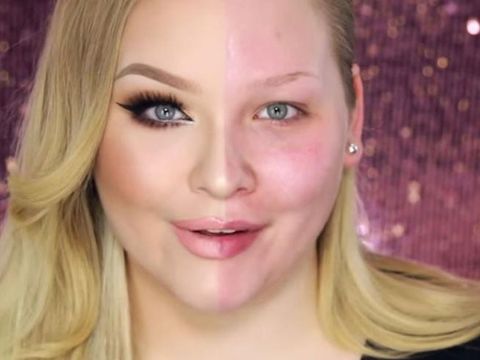 Foto: Membandingkan Wajah <i>Beauty Vlogger</i> Saat Pakai dan Tidak Pakai Makeup