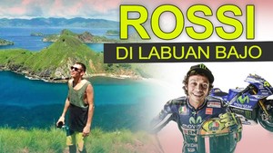 Valentino Rossi di Labuan Bajo