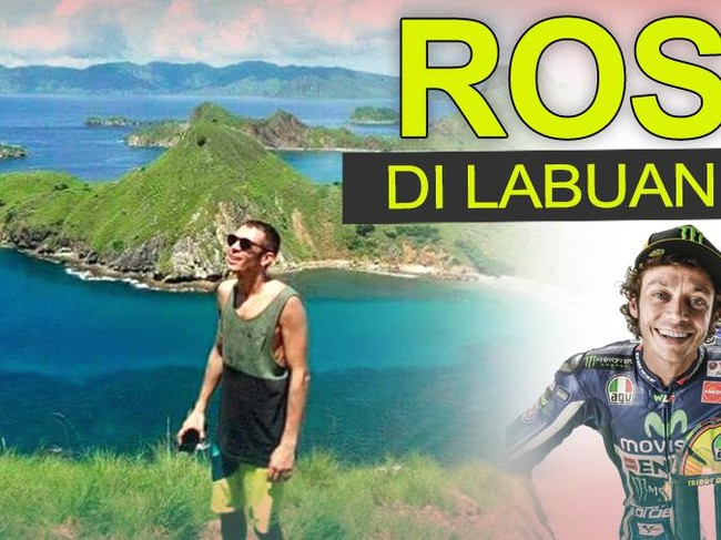Valentino Rossi di Labuan Bajo