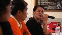 Musisi peduli lingkungan dan kesejahteraan satwa Melanie Subono ikut andil dalam kampanye kali ini.