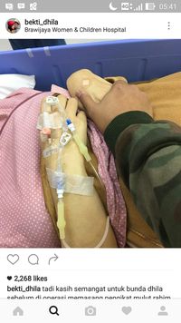 Infeksi Saluran Kemih, Istri Indra Bekti Jalani Operasi Pengikat Mulut Rahim