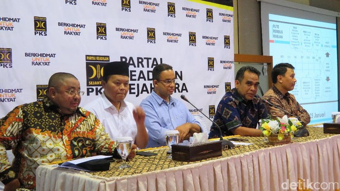 Relawan dan Partai Pengusung Anies-Sandi Konsolidasi di DPP PKS