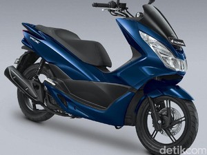 Honda Tambah 1 Warna PCX, Biru Poseidon, Harga Rp 40,05 Juta