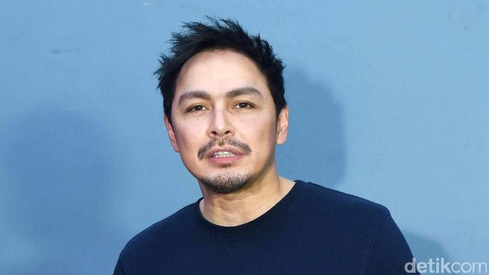 Thomas Djorghi saat ditemui di Studio Trans TV.