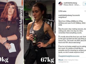 Manfaatkan Sendok Teh, Wanita Ini Sukses Turunkan Bobot 53 Kg