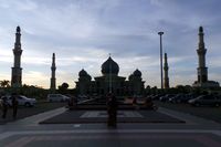 Masjid An Nur yang mirip Taj Mahal (Wahyu/detikTravel)