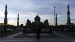 Potret Kemegahan Masjid Kebanggaan Warga Pekanbaru