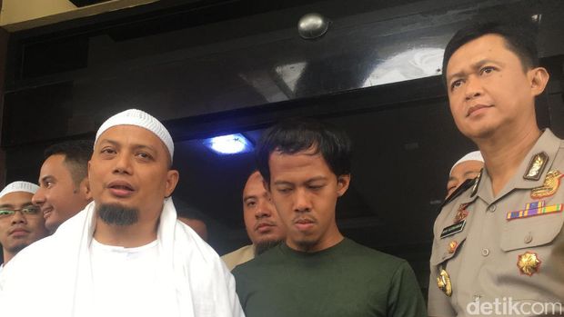 Ustaz Arifin Ilham, Nurul Fahmi dan Kapolres Jakarta Selatan Kombes Iwan Kurniawan