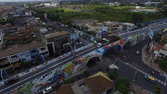 Jalan Layang Antapani Bandung Siap Diresmikan