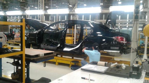 Proses produksi E-Class