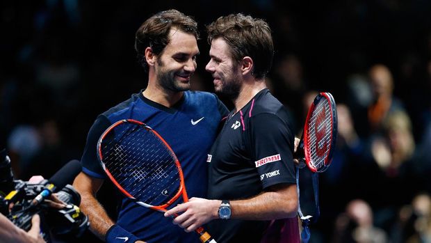 Federer Abaikan Rekor Bagus Lawan Wawrinka