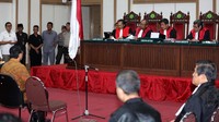 Sidang dipimpin oleh Hakim Ketua Dwiarso Budi Santiarto. Pool/Faizalfanani.