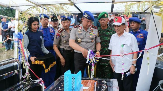 Kampanye Bahaya Narkoba, Polda Sumsel Buat Perpustakaan Terapung