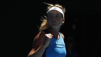 Bagi Vandeweghe, pencapaian ini merupakan prestasi terbaiknya di turnamen ini. Sebelumnya, laju terjauh petenis berusia 25 tahun itu hanya sampai babak perempatfinal yang dipijaknya tahun lalu. REUTERS/Issei Kato.