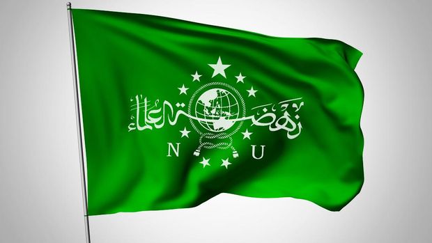 Ilustrasi bendera Nahdlatul Ulama.