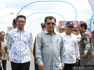 JK Ingin Jembatan Pelangi Bandung Jadi Proyek Percontohan Nasional