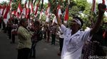 Massa Pendukung dan Anti Ahok Ramaikan Sidang