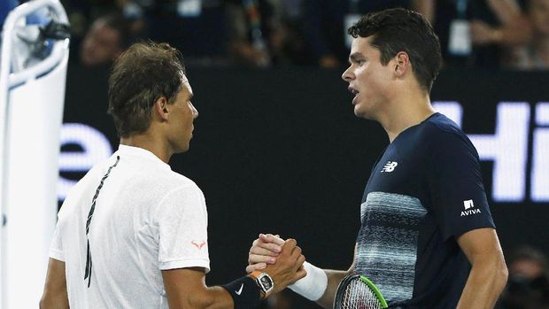 Nadal Lengkapi Empat Besar