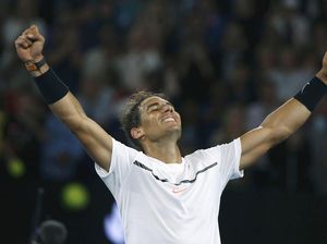 Nadal Lengkapi Empat Besar Setelah Singkirkan Raonic