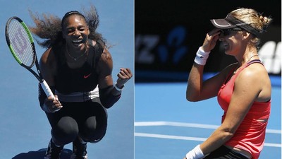 Bahagianya Serena dan Mirjana Lucic-Baroni