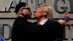Kemesraan Kim Jong Un dan Donald Trump